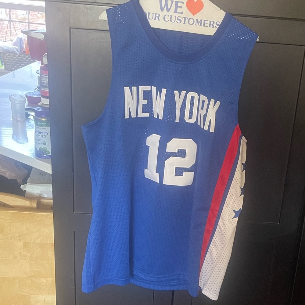 New Custom Nets Darwin Cook Jersey Size L